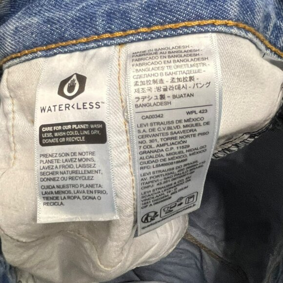 Levi's 405 Men's Standard Denim Shorts Size 40‎ 10" Inseam Medium Wash - Picture 5 of 9